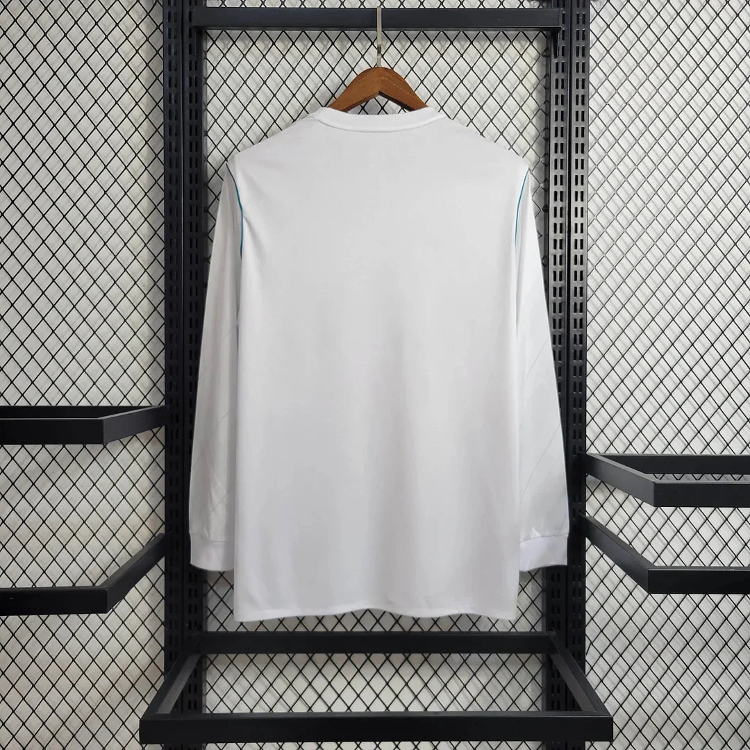 Real Madrid 2017 L/S Home Shirt - Image 3