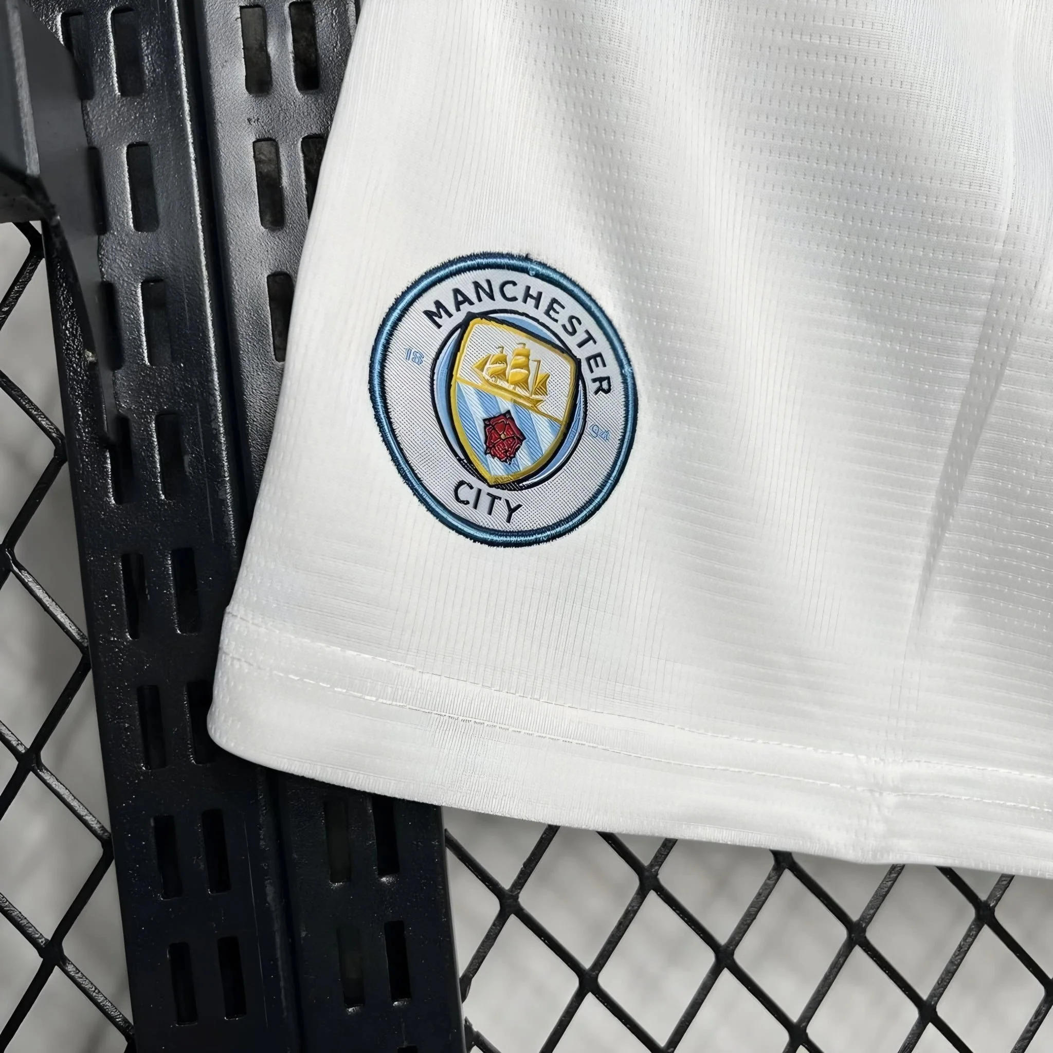 Man City 2024 Home Shorts - Image 3