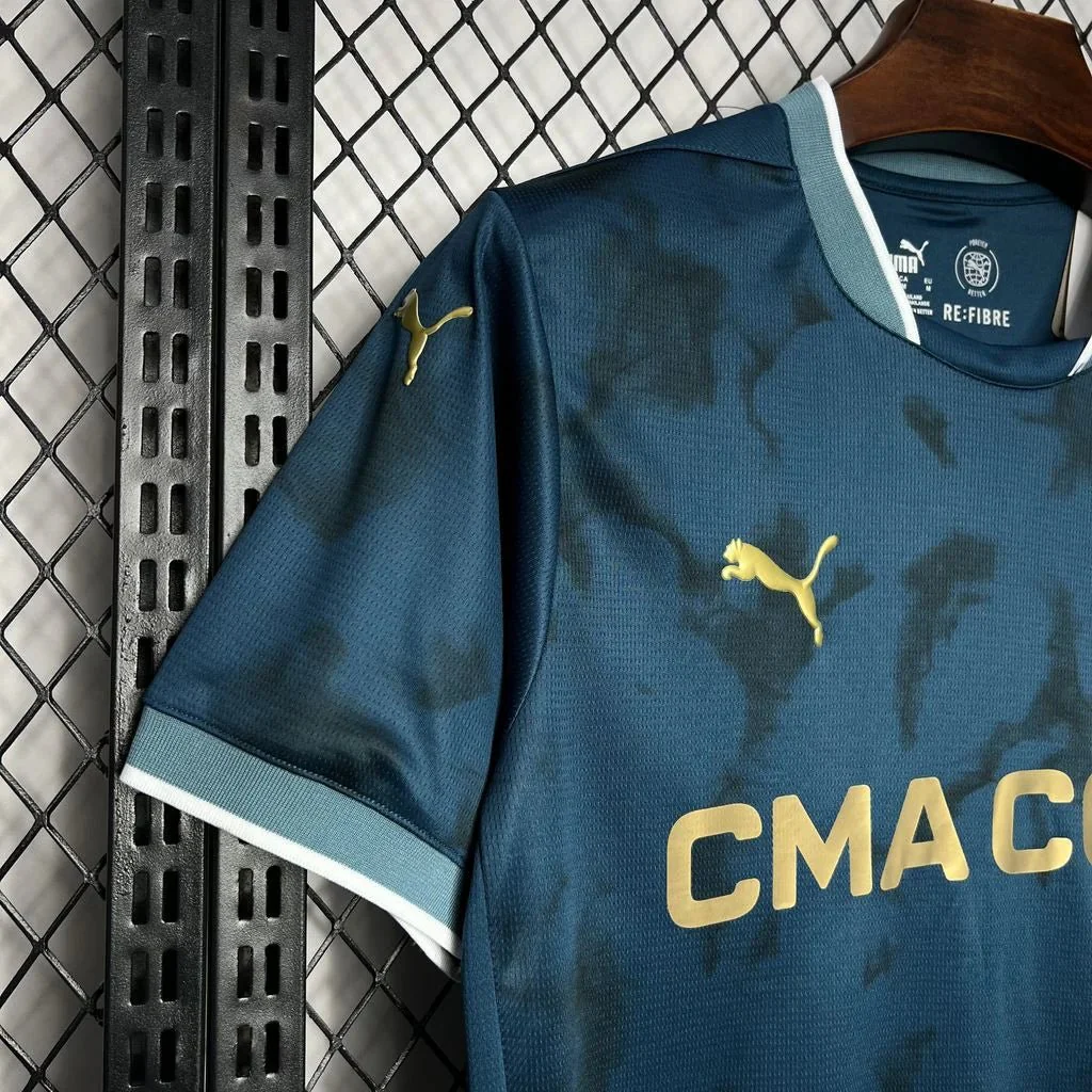 Olympique de Marseille 2024 Home Shirt - Image 3