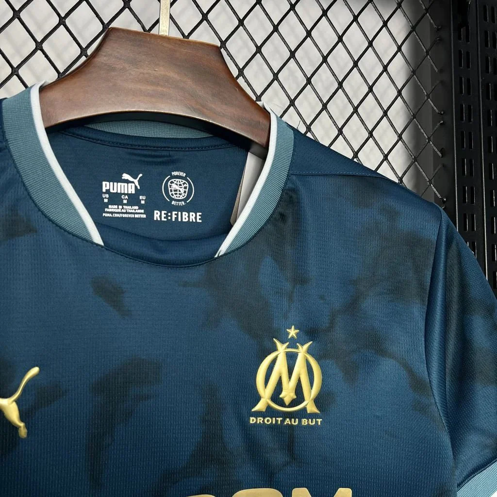 Olympique de Marseille 2024 Home Shirt - Image 4